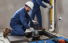 Sump pump installation service for Mansfield, MA homes by On Call Plumbers